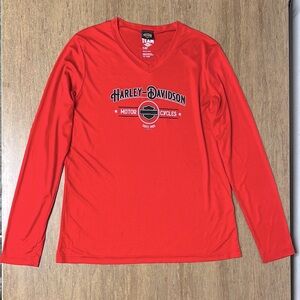 Harley Davidson Motorcycles Team 365 nwot Deadwood, South Dakota red tee top